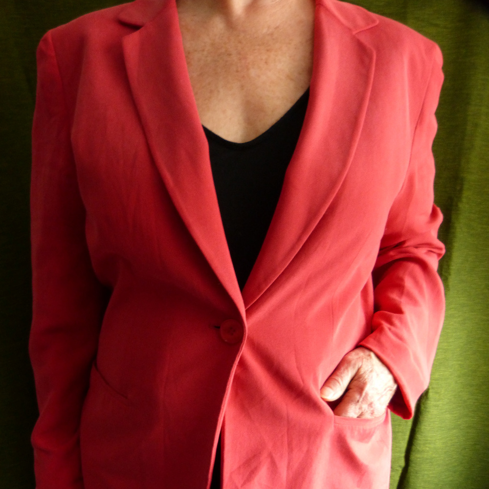 Chaus Silk Blazer